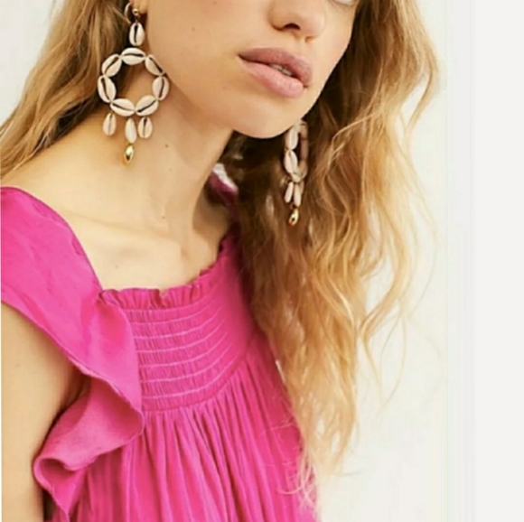 LAST 1❗FREE PEOPLE Want Your Love Hot Magenta Slip Dress - Picture 8 of 11